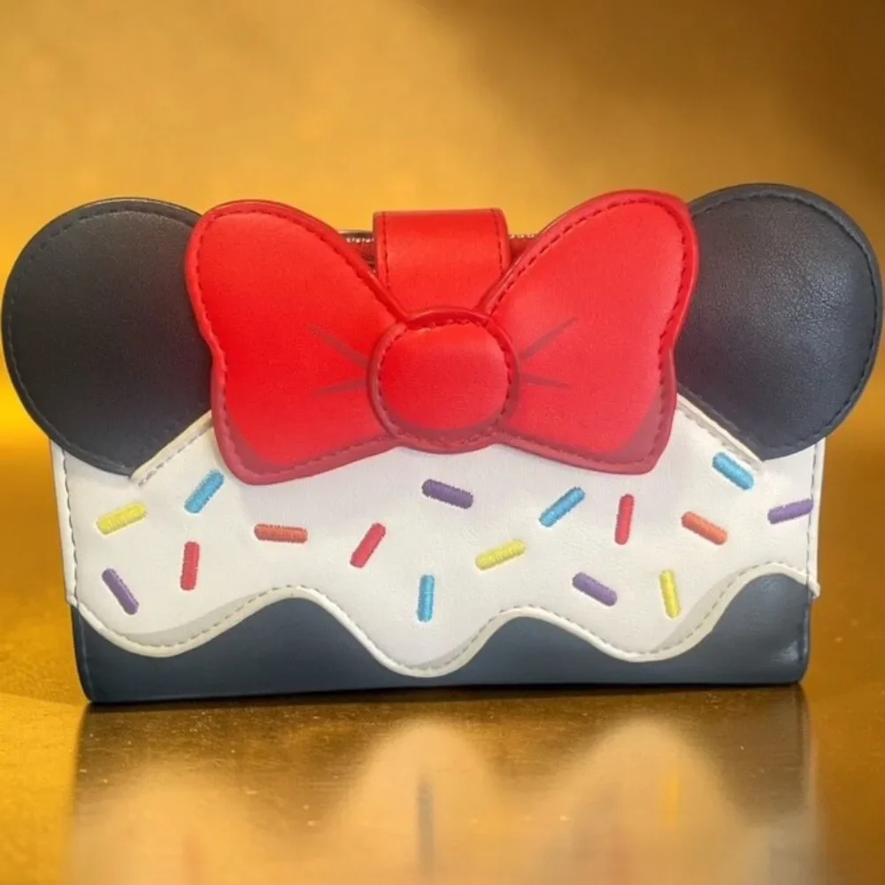 Red Bow Minnie-Inspired Women’s Wallet